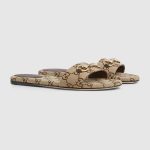 Gucci Women’s slide sandal with Horsebit - Image 4